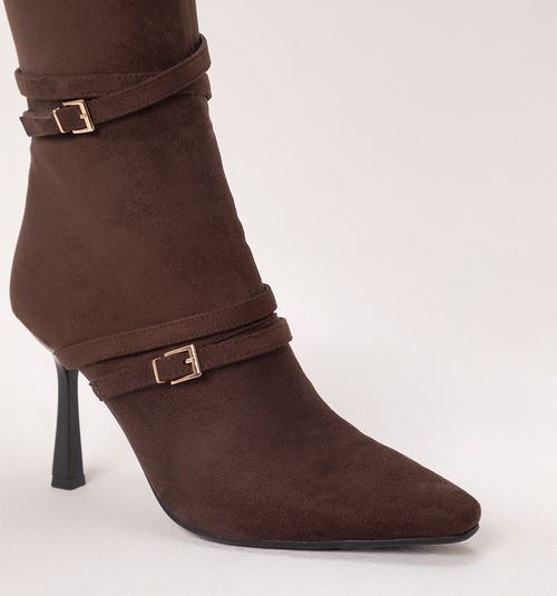 High Shaft Boot with Buckles