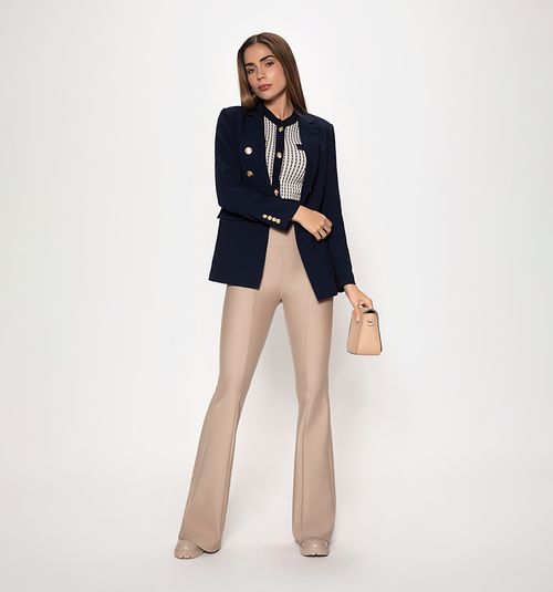 Six-button blazer