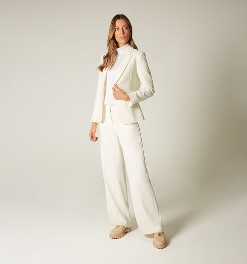 LONG SLEEVE SINGLE BUTTON BLAZER