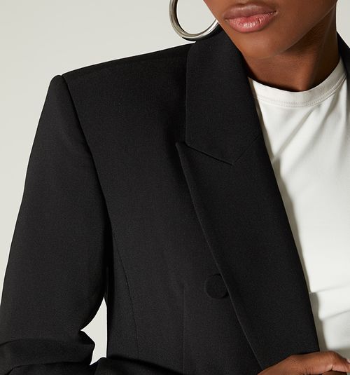 Oversized Blazer, Six Buttons Front