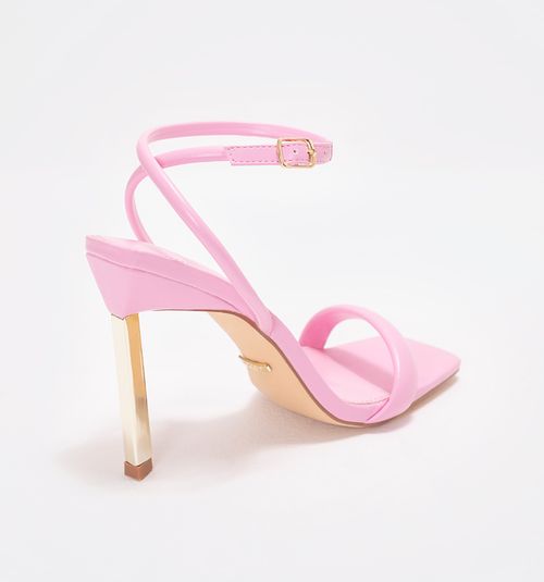 PADDED STRAP HEEL SANDAL