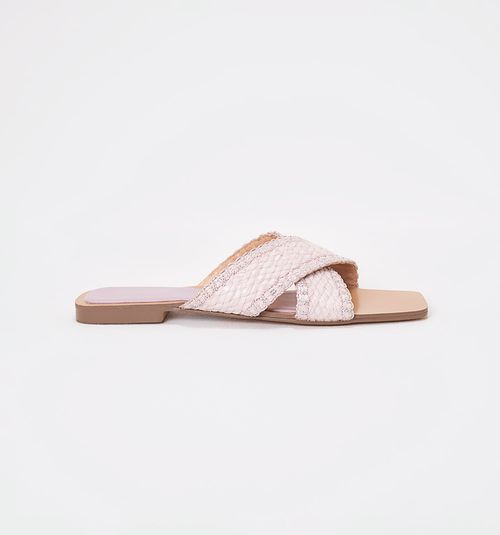 Crossed Strap Sandal