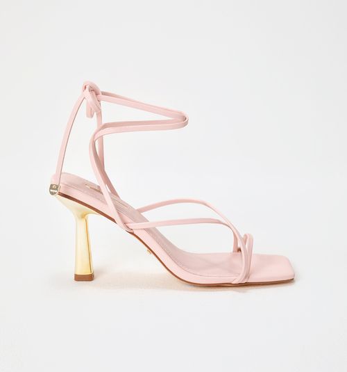 Heeled Sandal with Straps