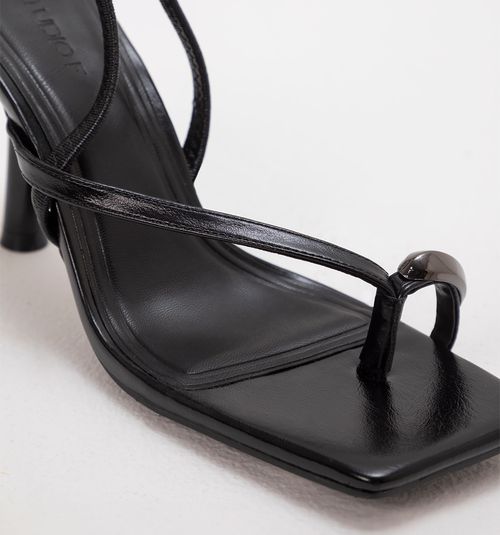 HEEL SANDAL WITH