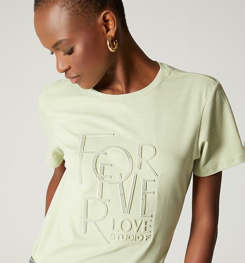 SHORT SLEEVE T-SHIRT PRINTED CUP A
