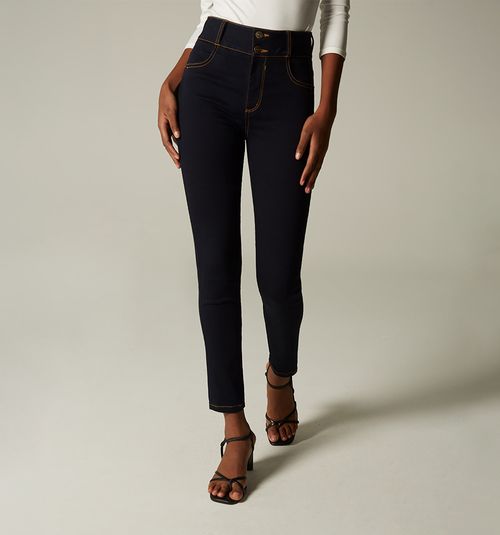 SKINNY LIFT-UP JEAN, HIGH WAIST, BELT