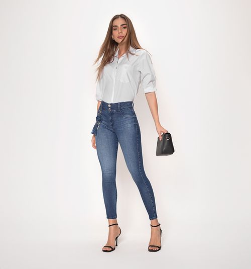 ULTRASLIM JEAN, HIGH WAIST, BUTT-LIFTING