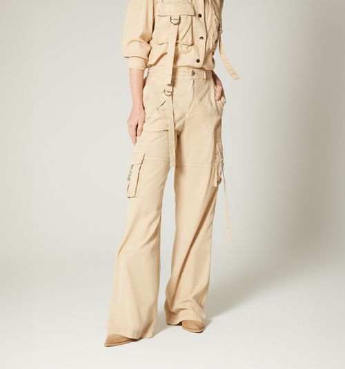 PALAZZO JEAN, HIGH WAIST, UTILITY POCKETS