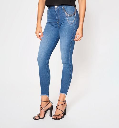 HIGH WAIST ULTRASLIM JEANS WITH ELASTIC