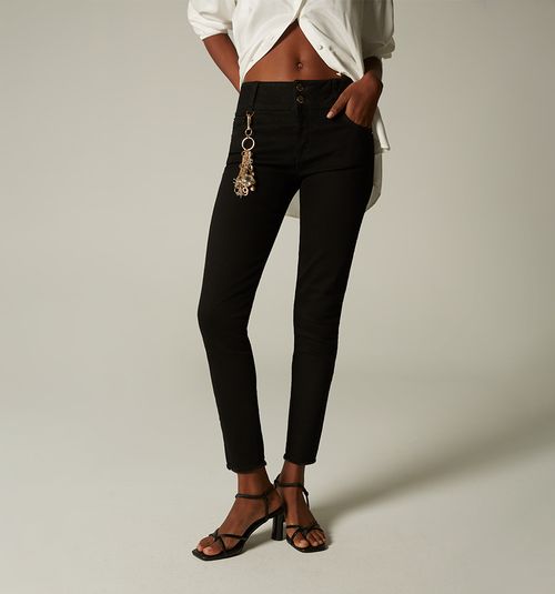 MID-RISE SKINNY JEANS, FIVE POCKETS