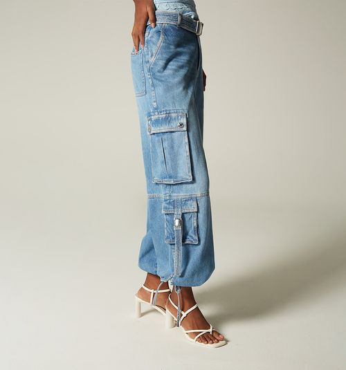 HIGH WAIST ALADIN JEAN, UTILITY POCKETS