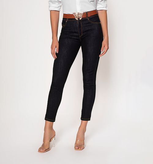 HIGH WAIST SKINNY JEAN, FIVE POCKETS