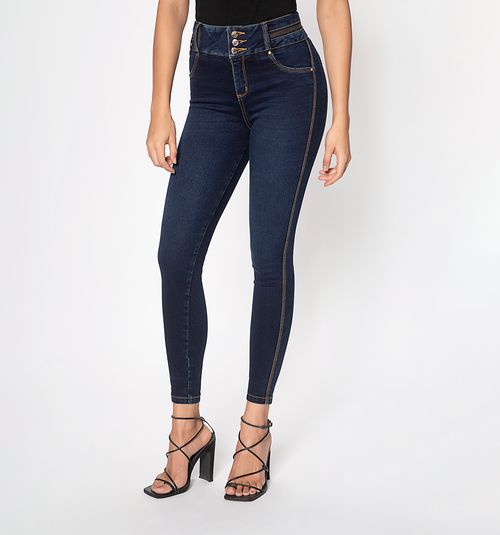 HIGH WAIST ULTRASLIM JEAN, WIDE WAISTBAND