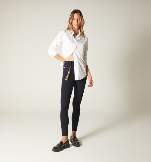 Ultraslim jeans, five pockets, high waist