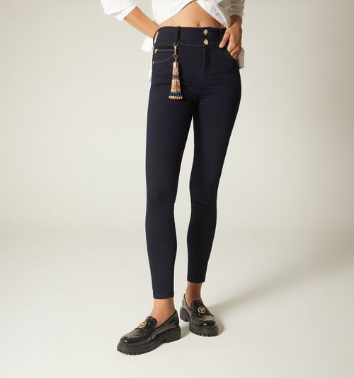 Ultraslim jeans, five pockets, high waist