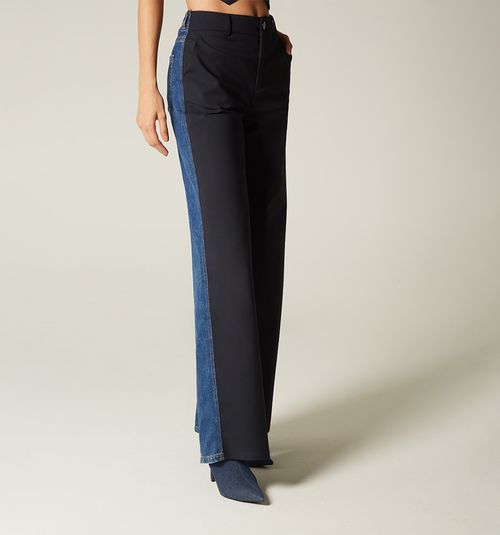 HIGH WAIST PALAZZO JEANS, COMBINED.