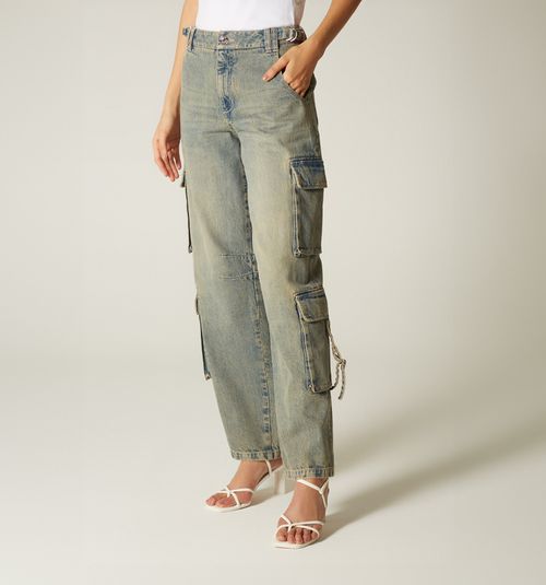 STRAIGHT LEG JEAN, HIGH WAIST, POCKETS CA