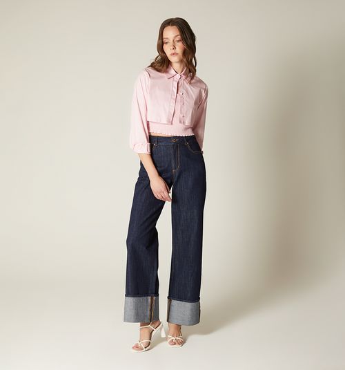 WIDE LEG JEAN, HIGH WAIST, FIVE POCKET