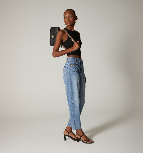GIRLFRIEND JEAN, HIGH WAIST, POCKETS