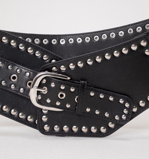 Wide Belt with Studs