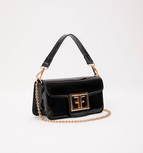 HANDS-FREE PATENT LEATHER BAG