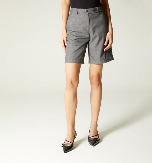 BERMUDA SHORTS WITH WAISTBAND DETAIL