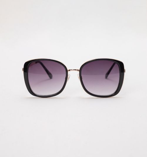 Metal Frame Gradient Lens Glasses