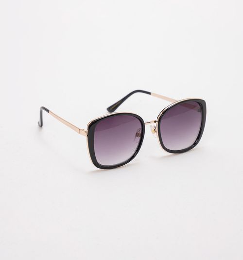 Metal Frame Gradient Lens Glasses