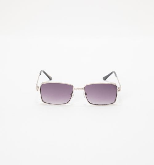 RECTANGULAR GLASSES WITH METAL FRAME DETAIL