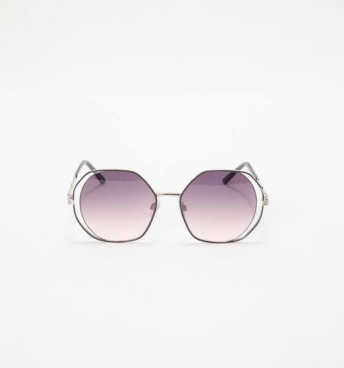 MAXI OMBRE LENS GLASSES WITH METAL FRAME