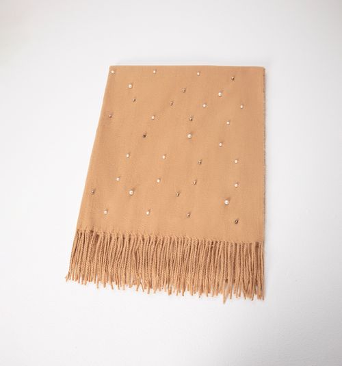 PEARL PASHMINA WITH FRINGES