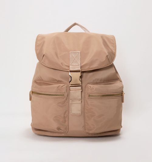 SHOULDER BAG BACKPACK WITH BUCKLE CLOSURE