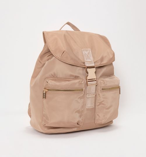 SHOULDER BAG BACKPACK WITH BUCKLE CLOSURE