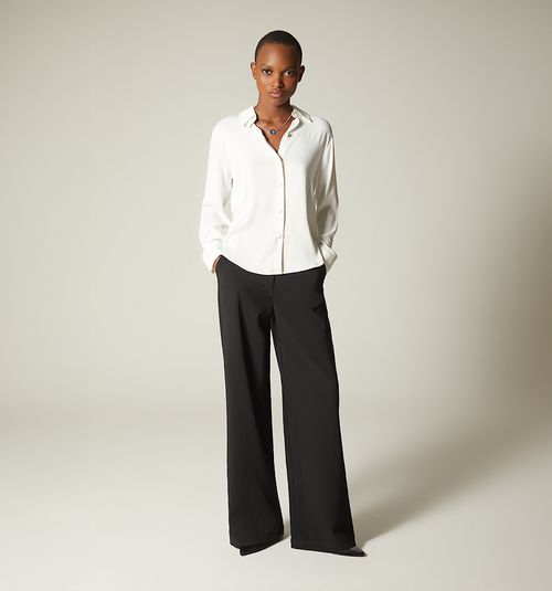 SUPER HIGH WAIST PALAZZO PANTS WITH DET