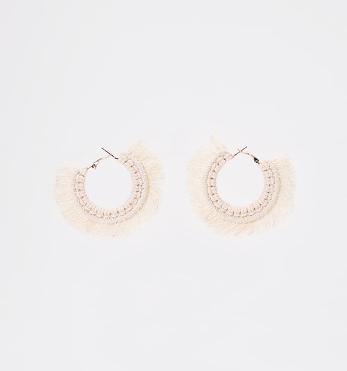 Organic Hoop Earring