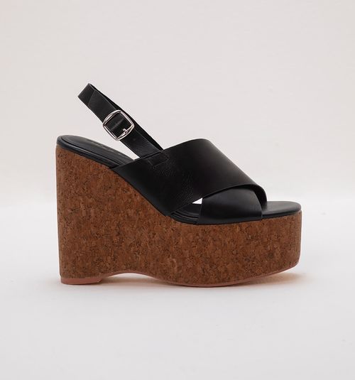 Cork Platform Sandal