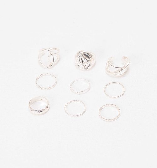 TWISTED RING SET X9