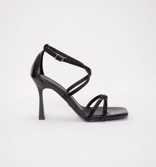 CROSS STRAP HEEL SANDAL