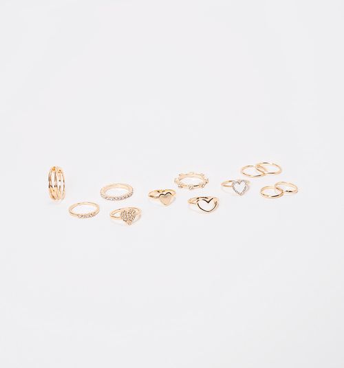 Heart Ring Set