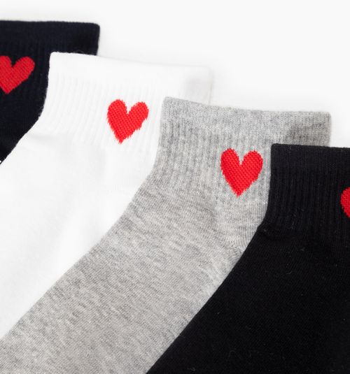 Heart Sock Set x 4