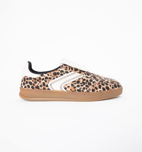 SPORTY ANIMAL PRINT SNEAKER