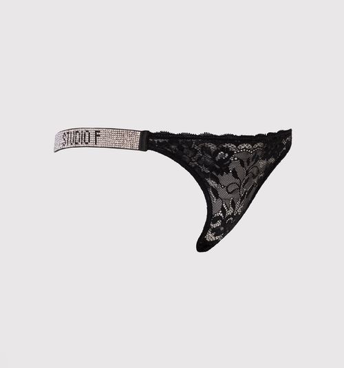 LACE PANTY DETAIL STRIP LOGO HOTFIX