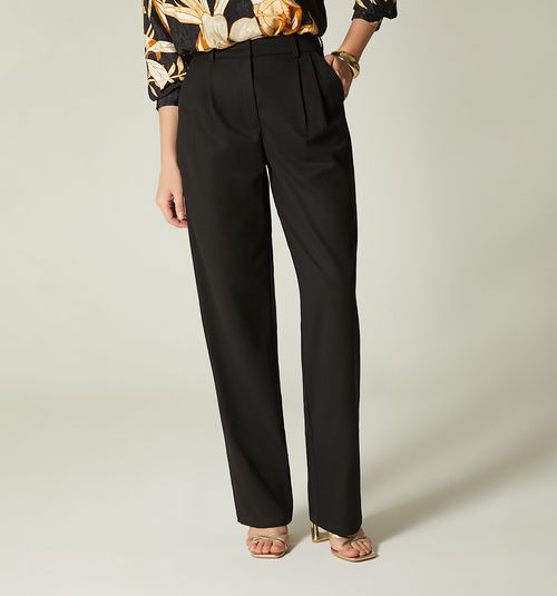 HIGH WAIST PANTS WITH PLEATS