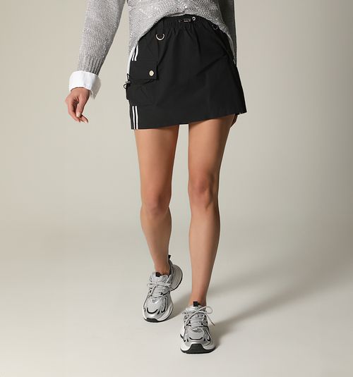 SKORT WITH ELASTIC WAISTBAND AND POCKET