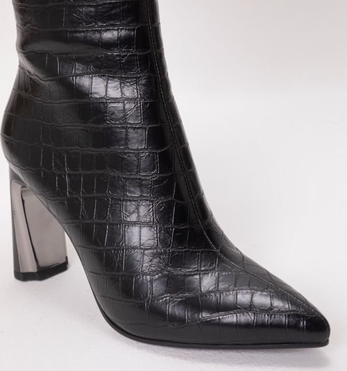 High Shaft Croco Effect Boot