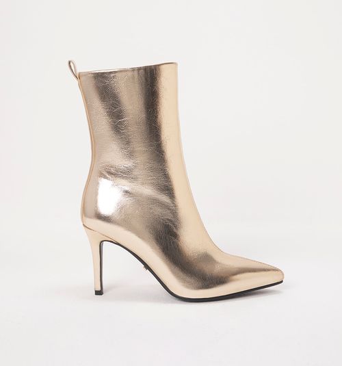 METALLIC MID-CALF BOOT