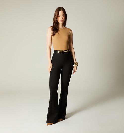 BASIC SLEEVELESS BODYSUIT WITH BACK NECKLINE