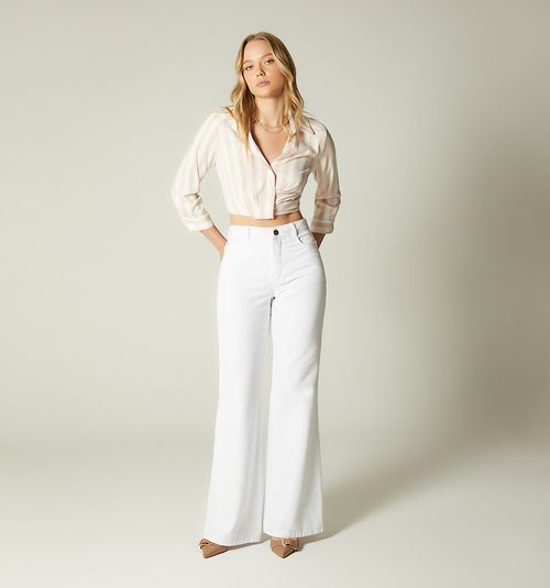 3/4 Sleeve Blouse with Crisscross Front