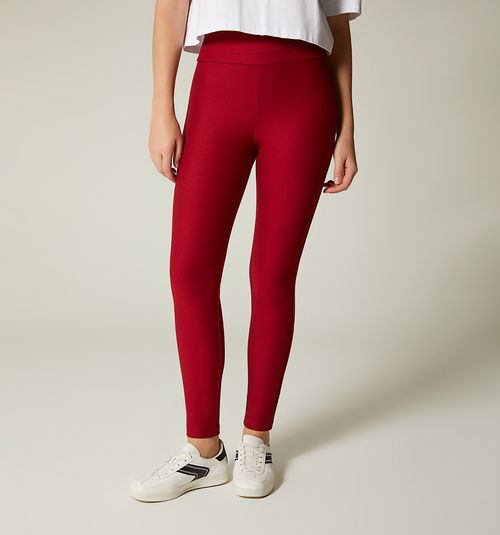 SKINNY LEGGINGS WITH WIDE WAISTBAND