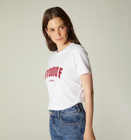 T-SHIRT LOGO STUDIO F JEANS